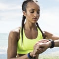 How do fitness trackers measure pace?